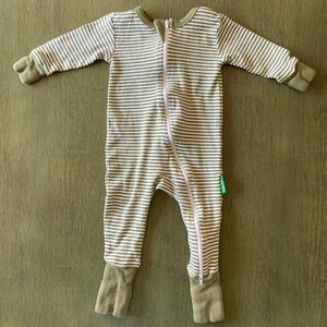 Parade Organics 2 Way Zipper Long Sleeve Romper